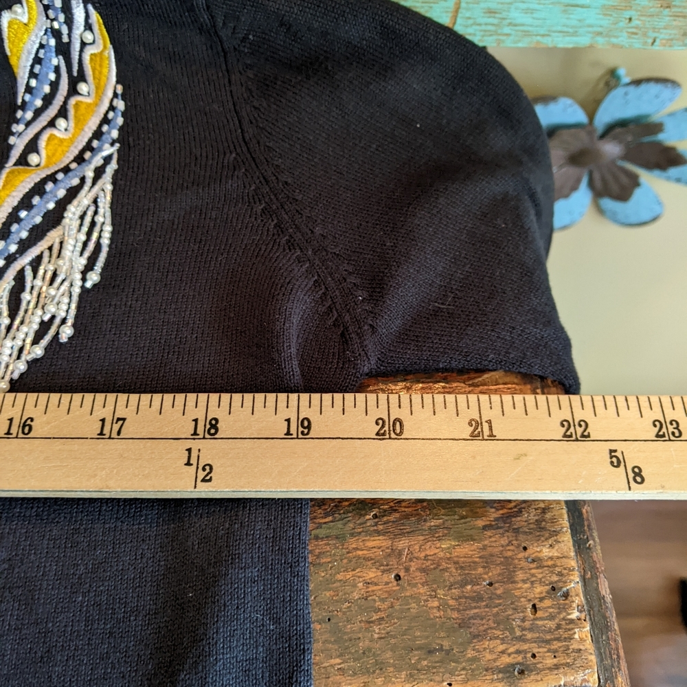 Bob Mackie Wearable Art Sweater - image 3